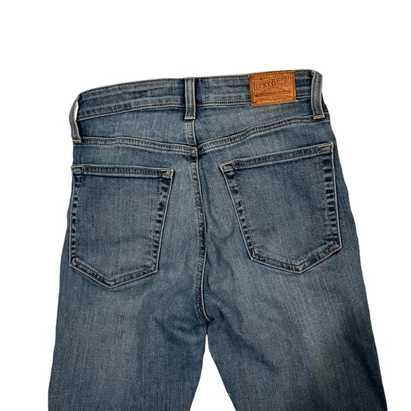 Lucky Brand Bridgette Button Fly Crop Skinny Jeans, Sz 2/26 - Picture 10 of 16